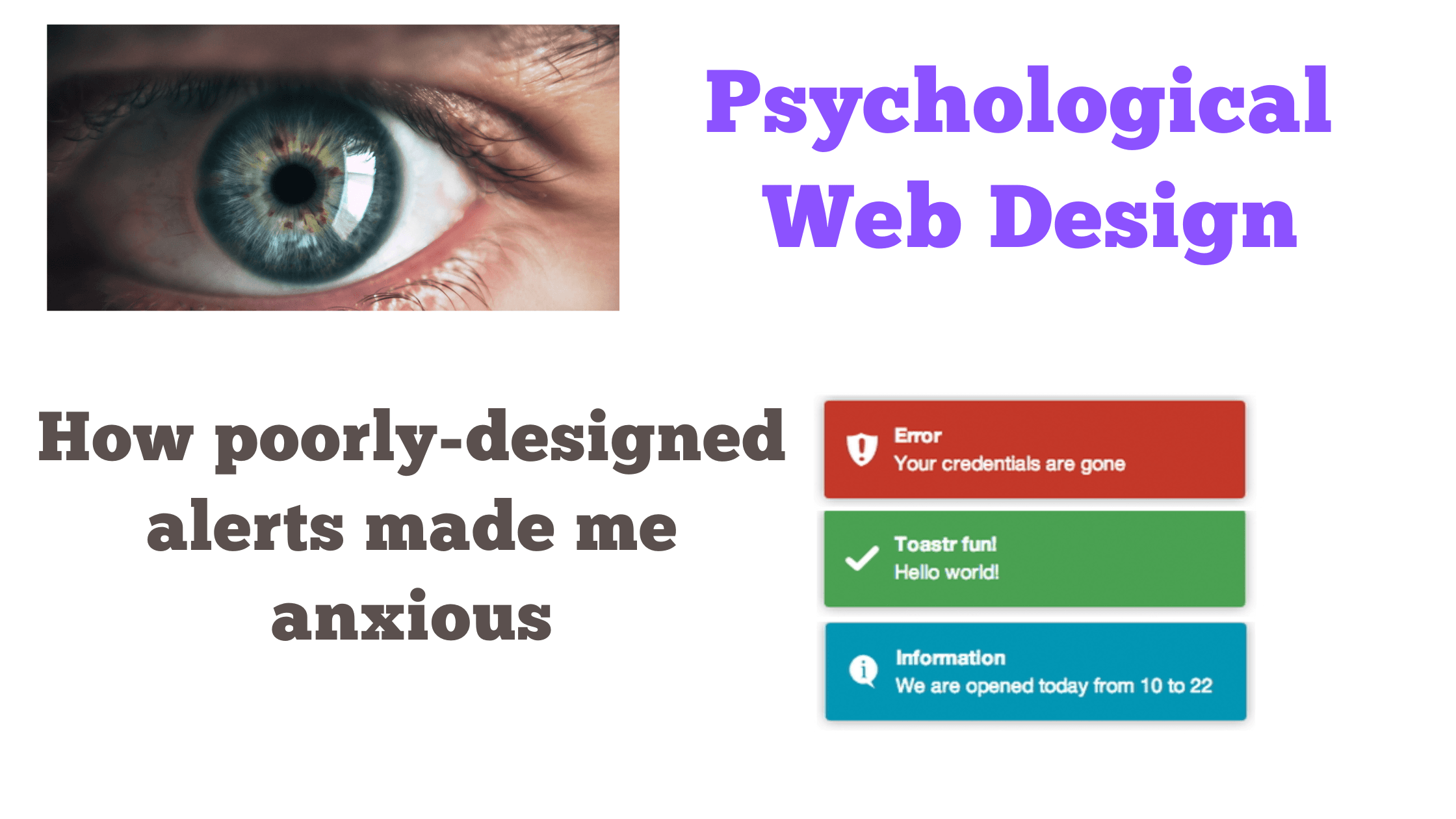 Do you design for peripheral vision?