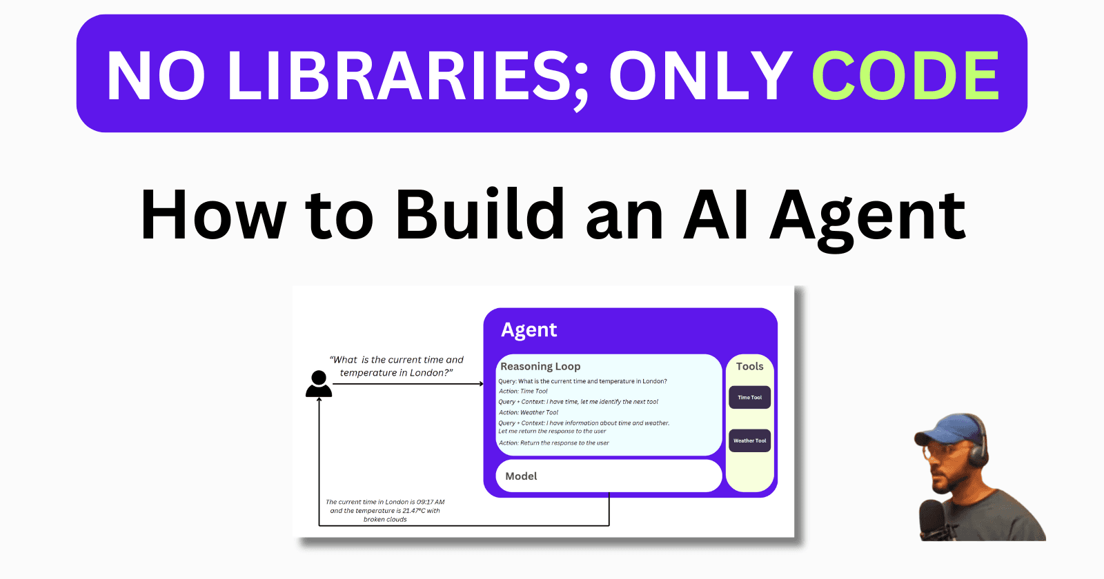 How to Build an AI Agent Without Using Any Libraries: A Step-by-Step Guide